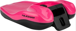 Rogutės su vairalazde NIJDAM Snowhoover N51DA03 Pink/Black 4
